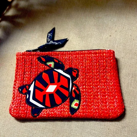 Vera Bradley Bags New Vera Bradley Sea Turtle Straw Small Bag